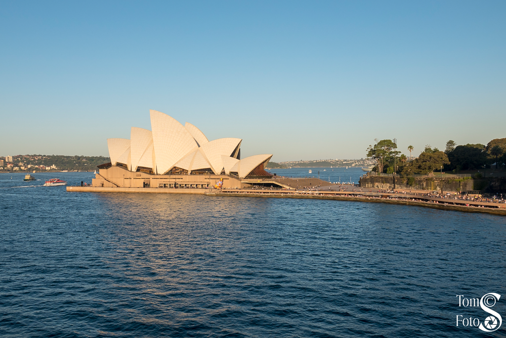 Opera House in Evening